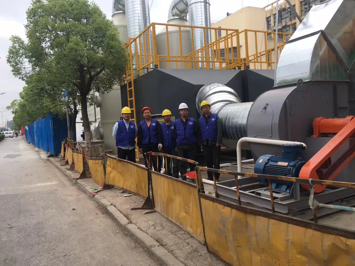 松江區(qū)洞涇鎮(zhèn)污染物挖掘凈化處理